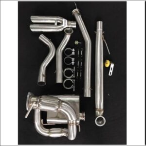 1320 Performance Rear Center Exit Dual Exhaust - engine drivetrain