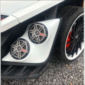 Front Fender Speaker Pods 2015-2016.5 from UAS - electronics