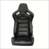 Cipher AR-9 Revo Racing Seats Black OR Gray Stitching - Pair - INTERIOR