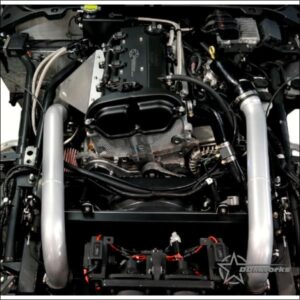 DDMWorks Stage 3 turbo Kit for the Polaris Slingshot - engine drive train