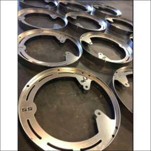 Alluminum Rotor Style U.A.S. Wheel Rings Optional lightstrips - EXT