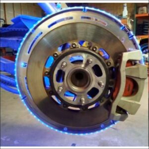 Alluminum Rotor Style U.A.S. Wheel Rings Optional lightstrips - EXT