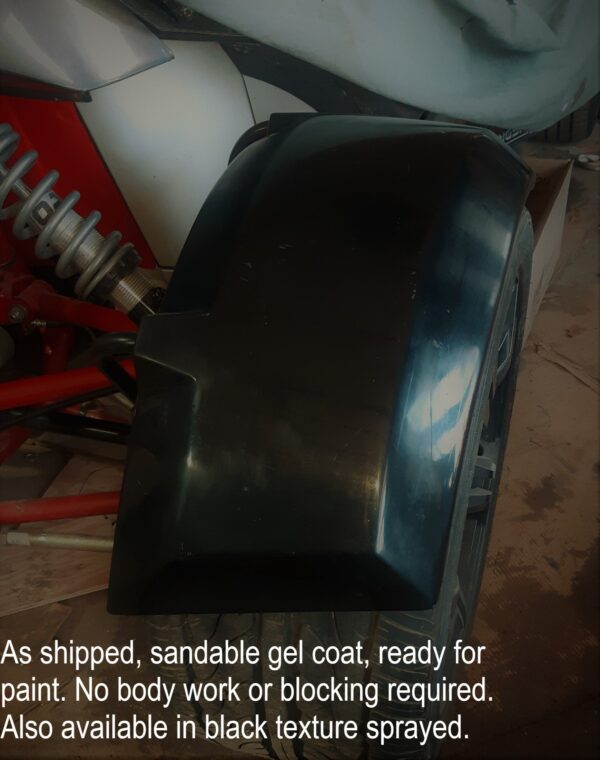 Plus 1 Quad kit Fenders by All Things Slingshot - drivetrain