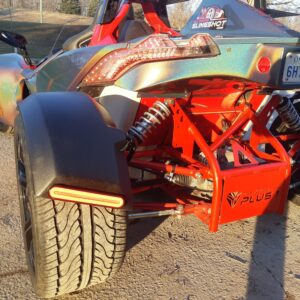 Plus 1 Quad kit Fenders by All Things Slingshot - drivetrain