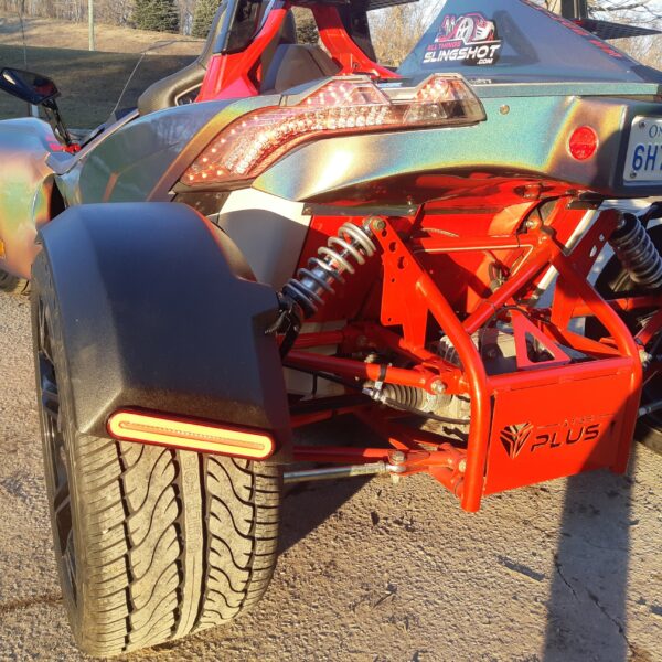 Plus 1 Quad kit Fenders by All Things Slingshot - drivetrain