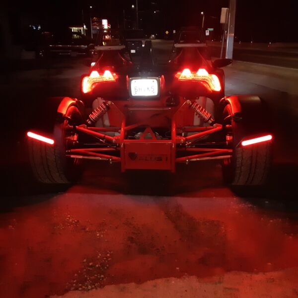 Plus 1 Quad kit Fenders by All Things Slingshot - drivetrain
