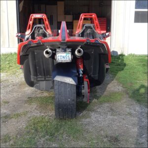 Rear Fender for the Polaris Slingshot by All Things Slingshot - EXT