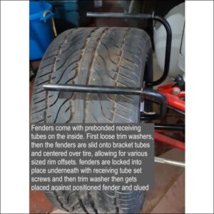 Plus 1 Quad kit Fenders by All Things Slingshot - drivetrain