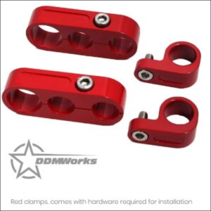 DDM Slingshot Billet Hose Clamps - coolant hose kits