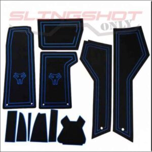 GEN 2 Complete 11 PC Floor Mat Kit for the Polaris Slingshot - interior