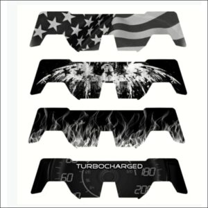 LED Lighted Wind Restrictor for the Polaris Slingshot - exterior