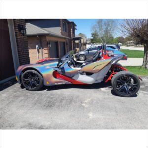 Slingshot Body Kits.com Nascar Styled Windshield - exterior