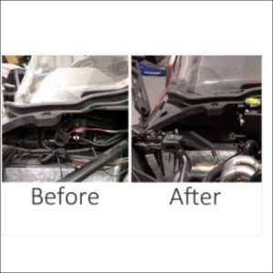 POLARIS SLINGSHOT FIREWALL FINISH PANEL - engine dress up