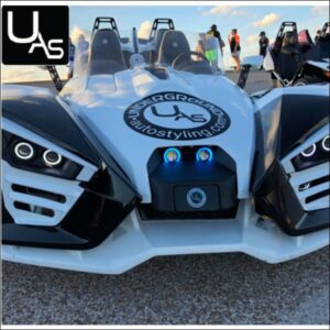 Polaris Slingshot Front End Side Gap Filler Grilles - EXT