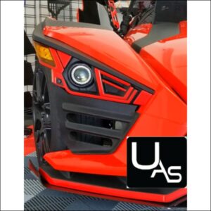 Polaris Slingshot Front End Side Gap Filler Grilles - EXT