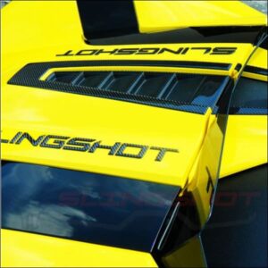 TufSkinz Domed Carbon Fiber Exterior Decal Kit for the Polaris Slingshot - exterior