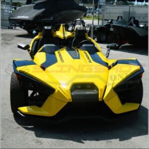 Tufskinz Raw Carbon Fiber Complete Decal Kit for the Polaris Slingshot - exterior