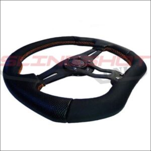 Twist Dynamics Steering Wheel Flat Bottom for the Polaris Slingshot - interior