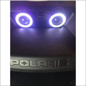 UAS LED Headlights W/ Halos and Adapters - electronics