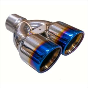ZZP Rear Exit Turbo Exhaust Dual Tips - exhaust