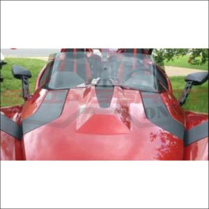 Windshield F4 Plus 3 for the Polaris Slingshot - exterior
