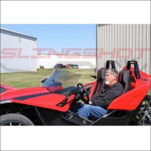 Windshield F4 Plus 5 for the Polaris Slingshot - exterior