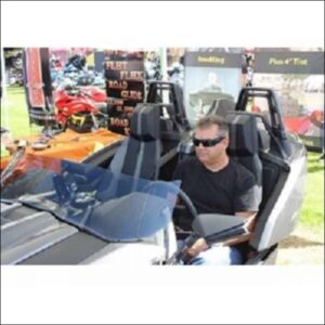 Windshield F4 Stock for the Polaris Slingshot - exterior